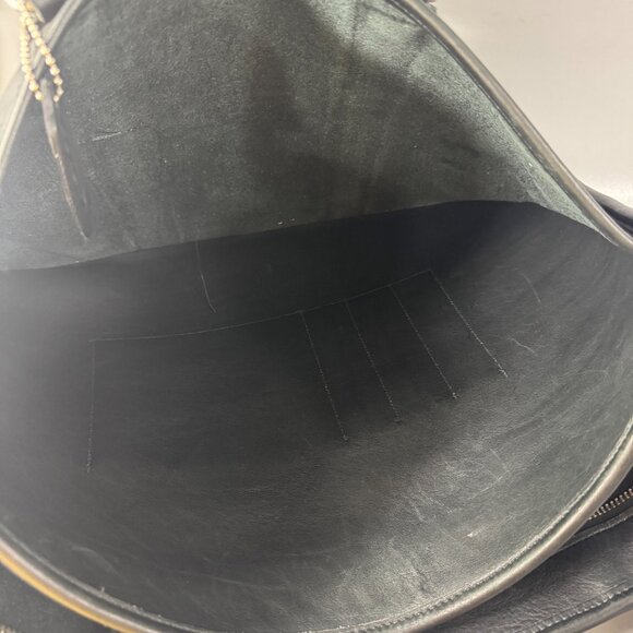 Vintage Coach # 5296 Black Leather Briefcase/Laptop Bag - Picture 9 of 14